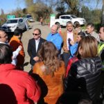 RENAICO: Ministro Undurraga inspeccionó obra de asfalto a San Gabriel