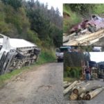 Mujer falleció en Ruta de la Madera en  accidente