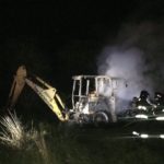 RENAICO: PDI investigará incendio de retroexcavadora