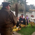 RENAICO: Conjunto Folclórico Chamantos Ribereños saludó a carabineros