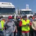 Suspendido paro de camioneros a la espera del ministro