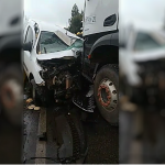 RENAICO: Violenta colisión frontal en Pichirenaico